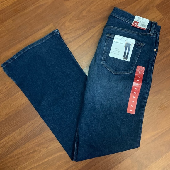High rise flare jeans size 14 by Jessica Simpson - Picture 1 of 13